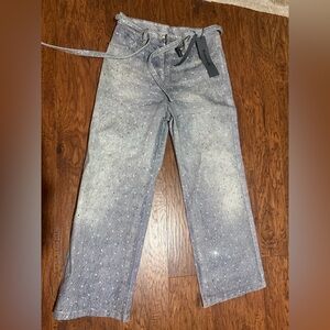 Men's Speckled light washed Jeans